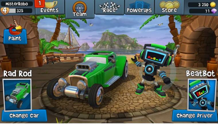🔥 Download Beach Buggy Racing 2 2023.10.10 [Mod money] APK . Fun and  entertaining arcade race 
