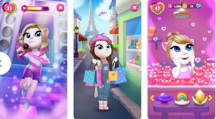 Скачай игру анжелу 2. Анжела 2 взломка. My talking Angela 2 Mod no chotses.