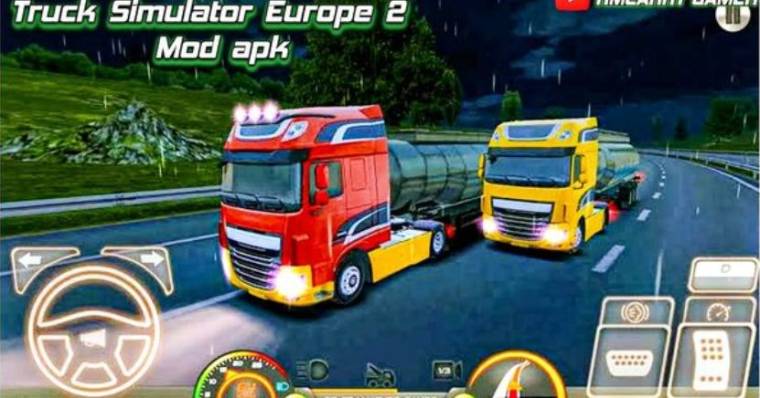 Simulador de caminhão: Europa 2 Mod Apk v0.42 Download de dinheiro ilimitado